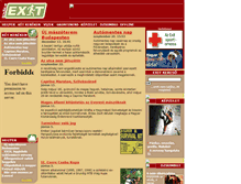 Tablet Screenshot of exit.index.hu