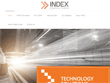Tablet Screenshot of index.com.au