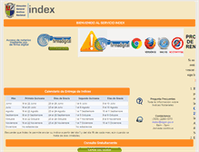 Tablet Screenshot of index.co.cr