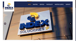 Desktop Screenshot of index.com.mx